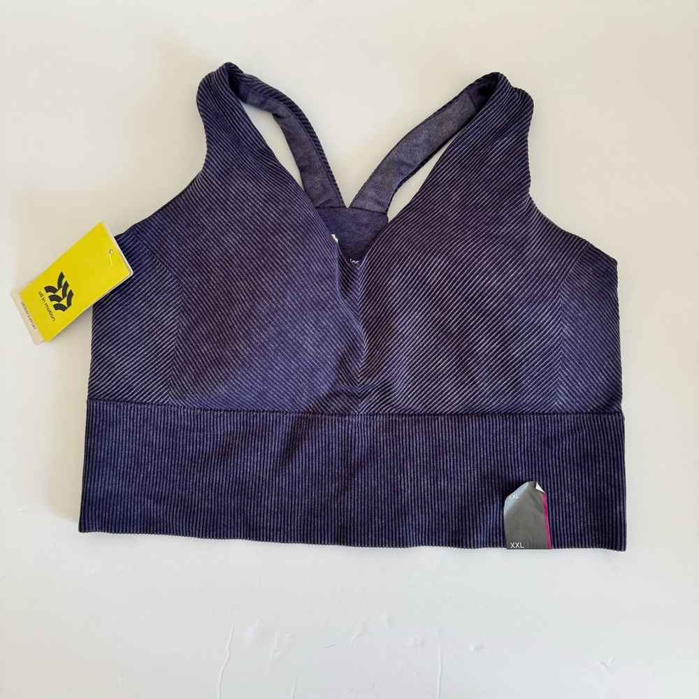 Women’s All In Motion Purple  Sports Bra  XXL